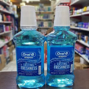 دهان شویه اورال بی Complete مدل oral-B Lasting Freshness حجم 250 میلی لیتر