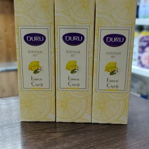 محلول ضد عفونی کننده دست و صورت ( کولونیا ) DURU مدل لیمو حجم 200 میلی لیتر