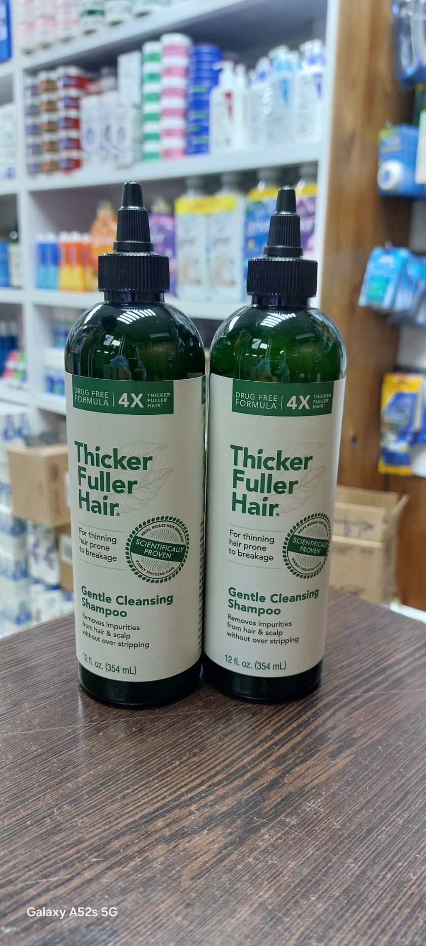شامپو تیکر فولر تقویتکننده و حجمدهنده مو Thicker Fuller Hair Gentle Cleansing Shampoo حجم 354 میلیلیتر - Image 2