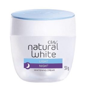 کرم سفید کننده شب اولای مدل Natural White Night حجم 50 گرم