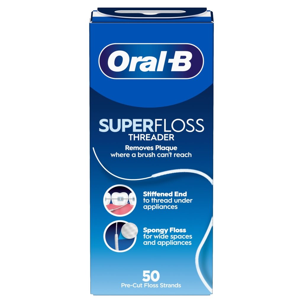 نخ دندان اورال بی سوپر فلاس ارتودنسی oralb Super Floss