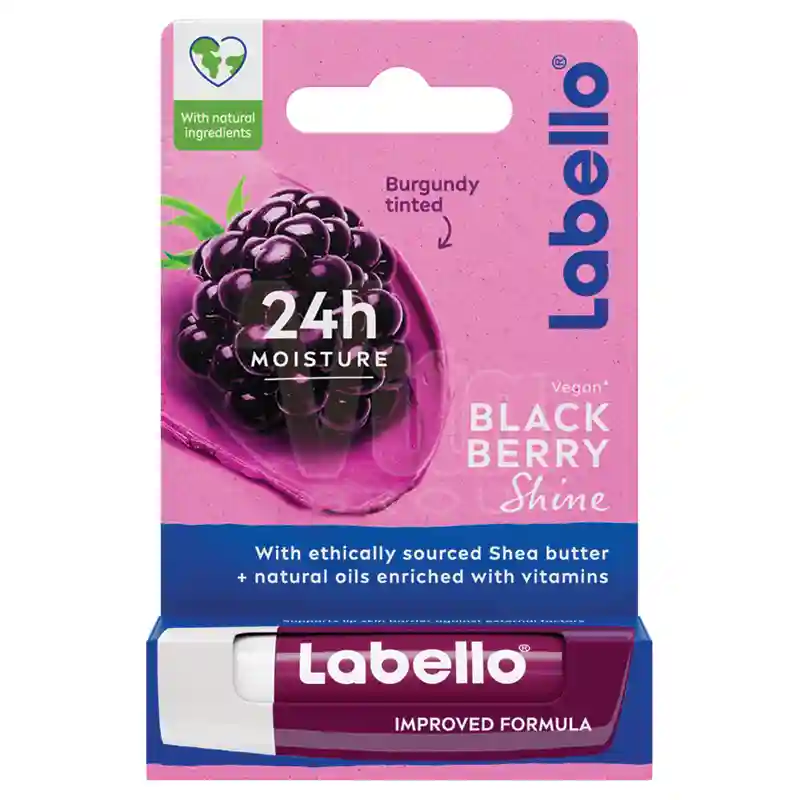 بالم لب Labello Blackberry Shine لابلو تمشک - Image 2